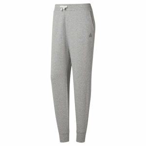 Reebok Training Essentials Fleece Hosen Damen - Grau - DE 305-FJT